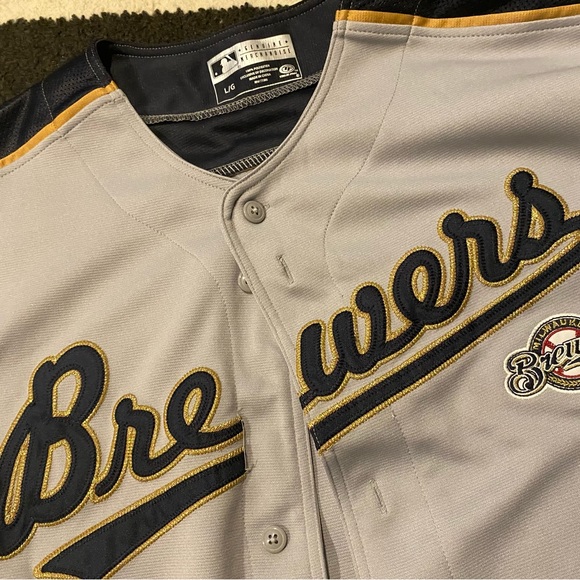 Milwaukee Brewers Baseball Genuine Merchandise jersey - Picture 2 of 4